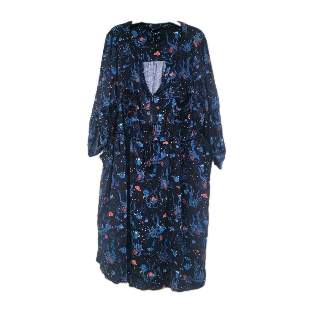Torrid Disney Pixar Nemo Dory Marlin Sea Life Dress Size 4 Disneybound World